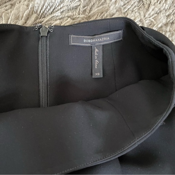 BCBG D-Ring Belt High Waisted Wide Leg Pants, XS - Picture 9 of 12